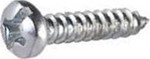 Cross-headed screw - halfround - all thread